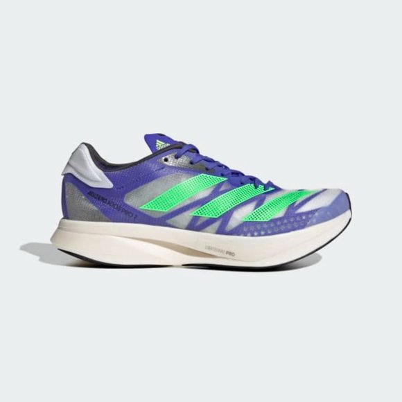 Adidas Adizero Adios Pro 2 \'Sonic Ink Screaming Green\' FY4082 size 10.5-11.5 main image 9